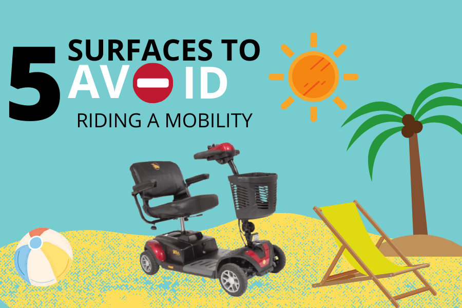 5 Surfaces to Avoid Riding a Mobility Scooter
