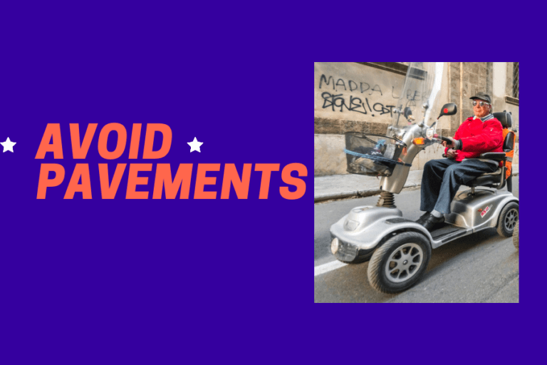 Surfaces to Avoid Riding a Mobility Scooter